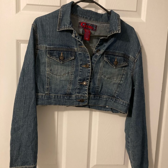 Jackets & Blazers - Ladies Half Jean Coat